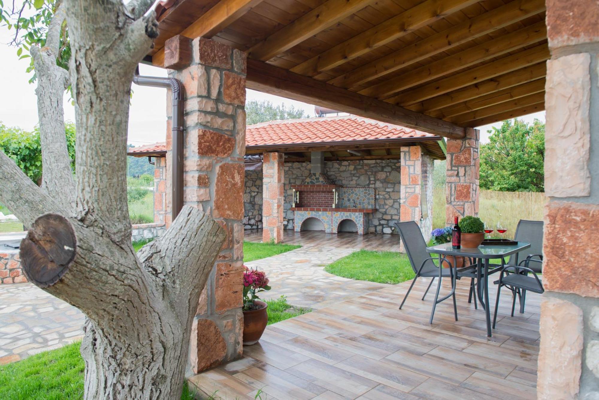 Willa Patiria House Ormos Panagias Zewnętrze zdjęcie